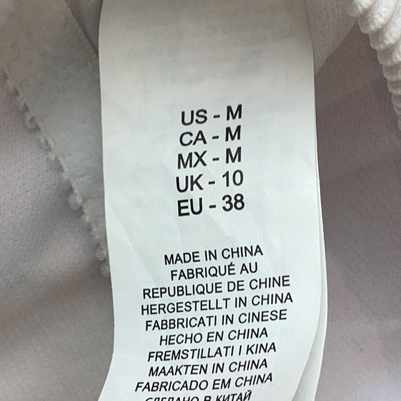 The Bikini Lab White Swimsuit, Size Medium, NWT - Picture 10 of 10